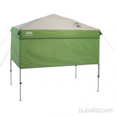 Coleman 7' x 5' Staight Leg Instant Canopy Sunwall Shelter, Green (35 sq. ft Coverage) Accessory Only 553322405